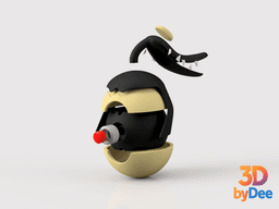 Mawile Poke Ball 3d model