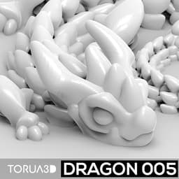 Articulated Dragon 005 3d model