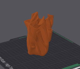 Minimal Cloth Pen Holder 3d model