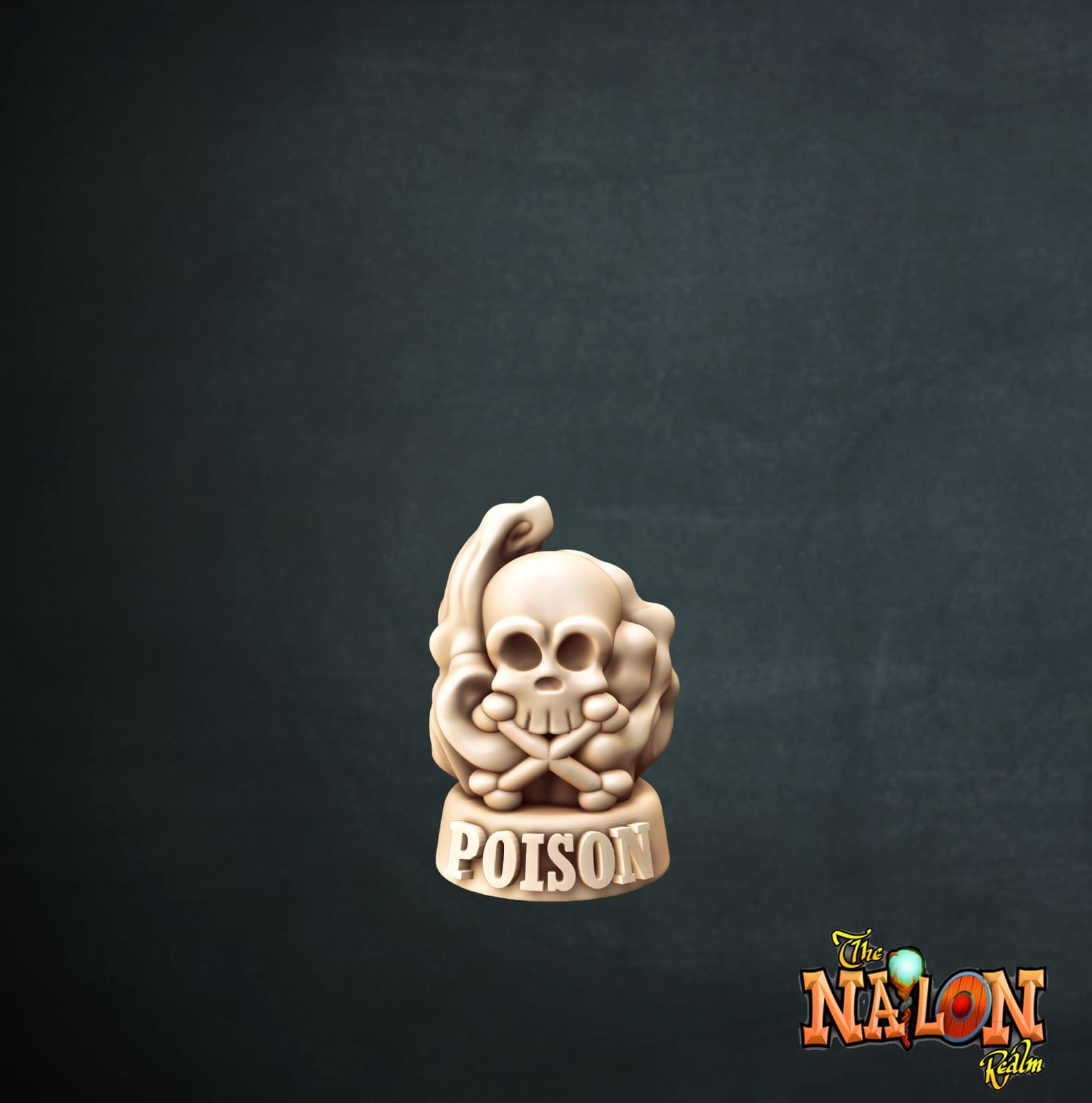 Poison Token 3d model