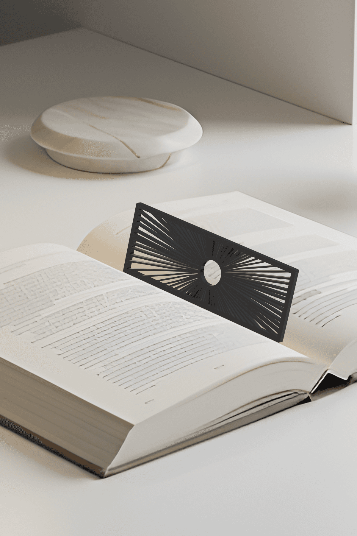 Sun Bookmark, Gift Idea 3d model