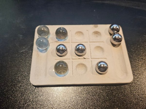 Concrete Tic-Tac-Toe Mold 3d model