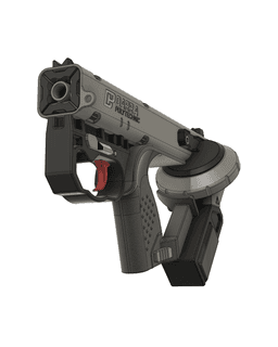 Cyberpunk 2077 DR-12 Quasar | Tech Revolver 3d model