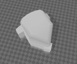 PS4 DS4 Dpad independent mod 3d model