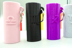 Bic Classic Zodiac Sign Cases + Keychains 3d model