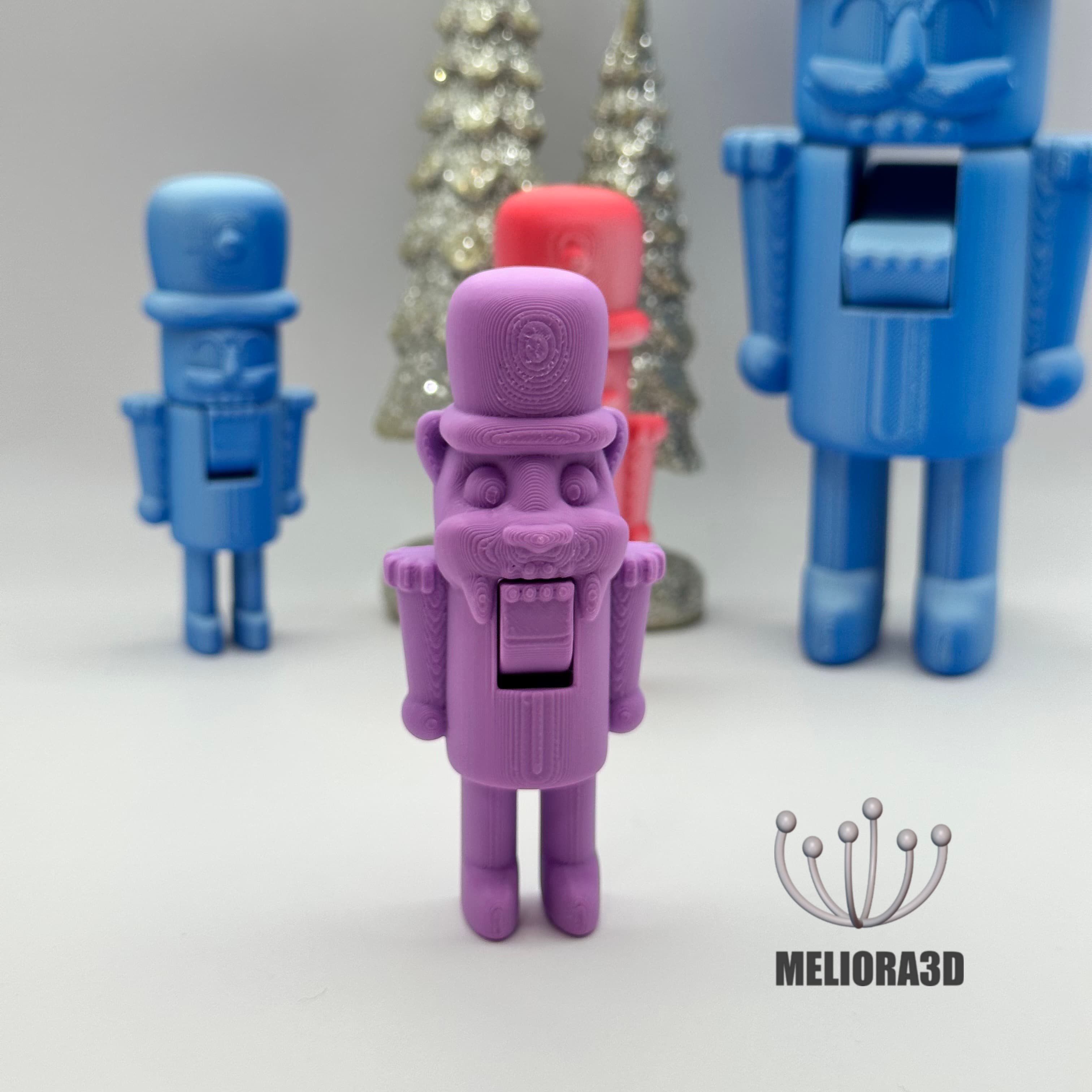 M3D - Sabertooth Tiger Nutcracker 3d model