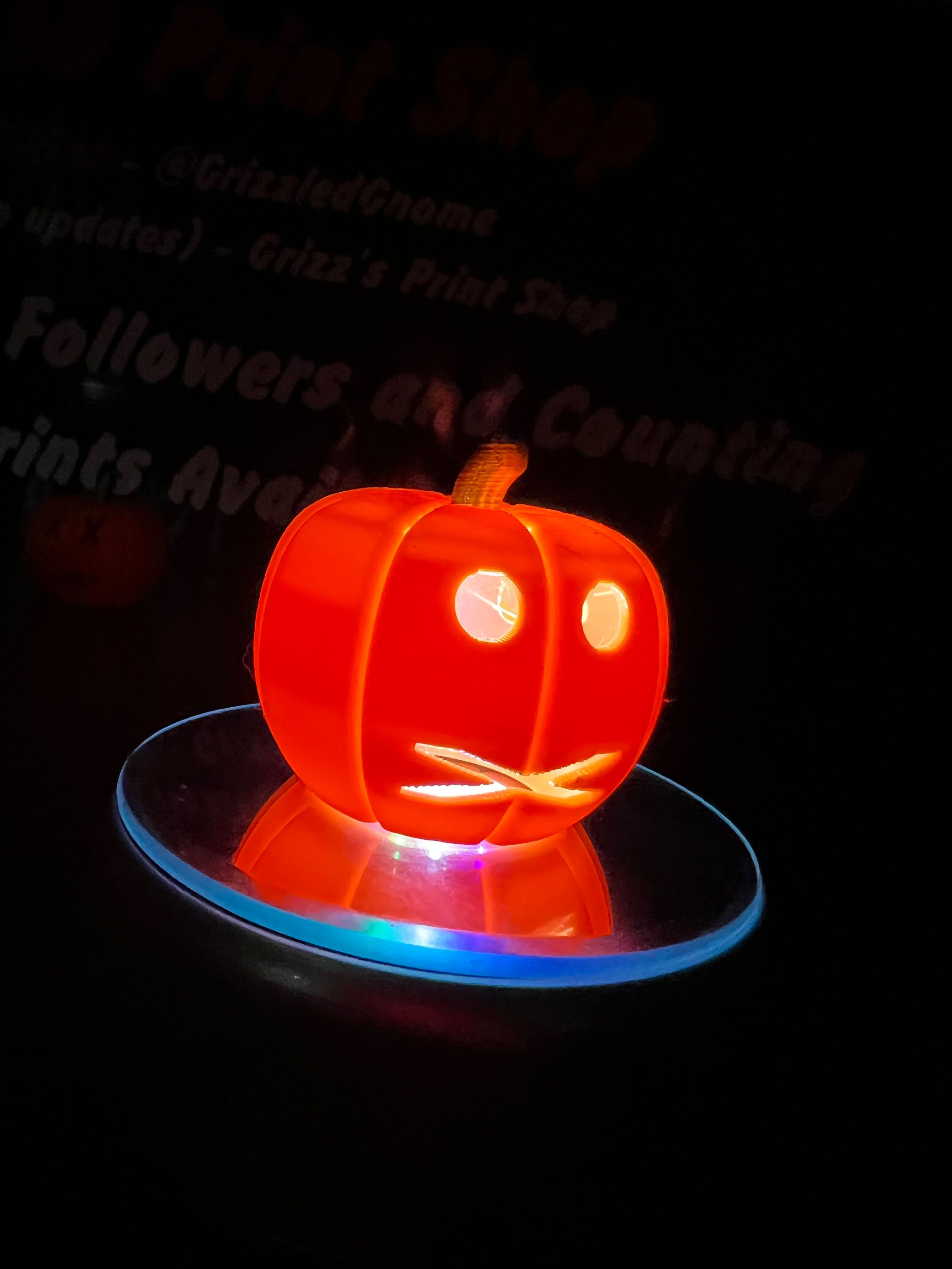Speak no evil - Tea light Jack o lanterns! 3d model