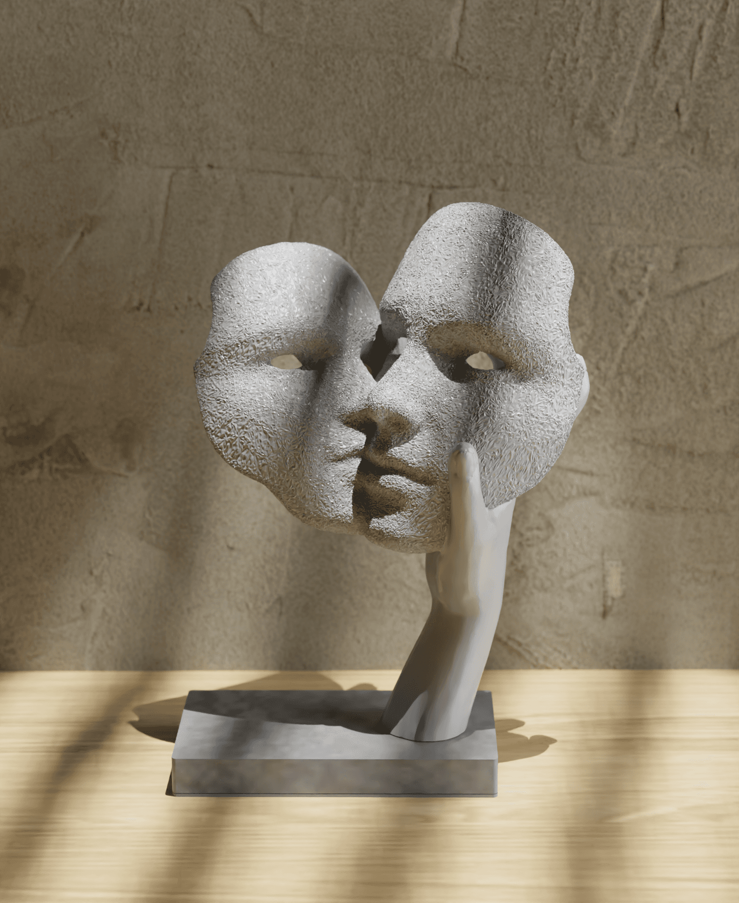 NOfaces minimal Led Lamp 3d model