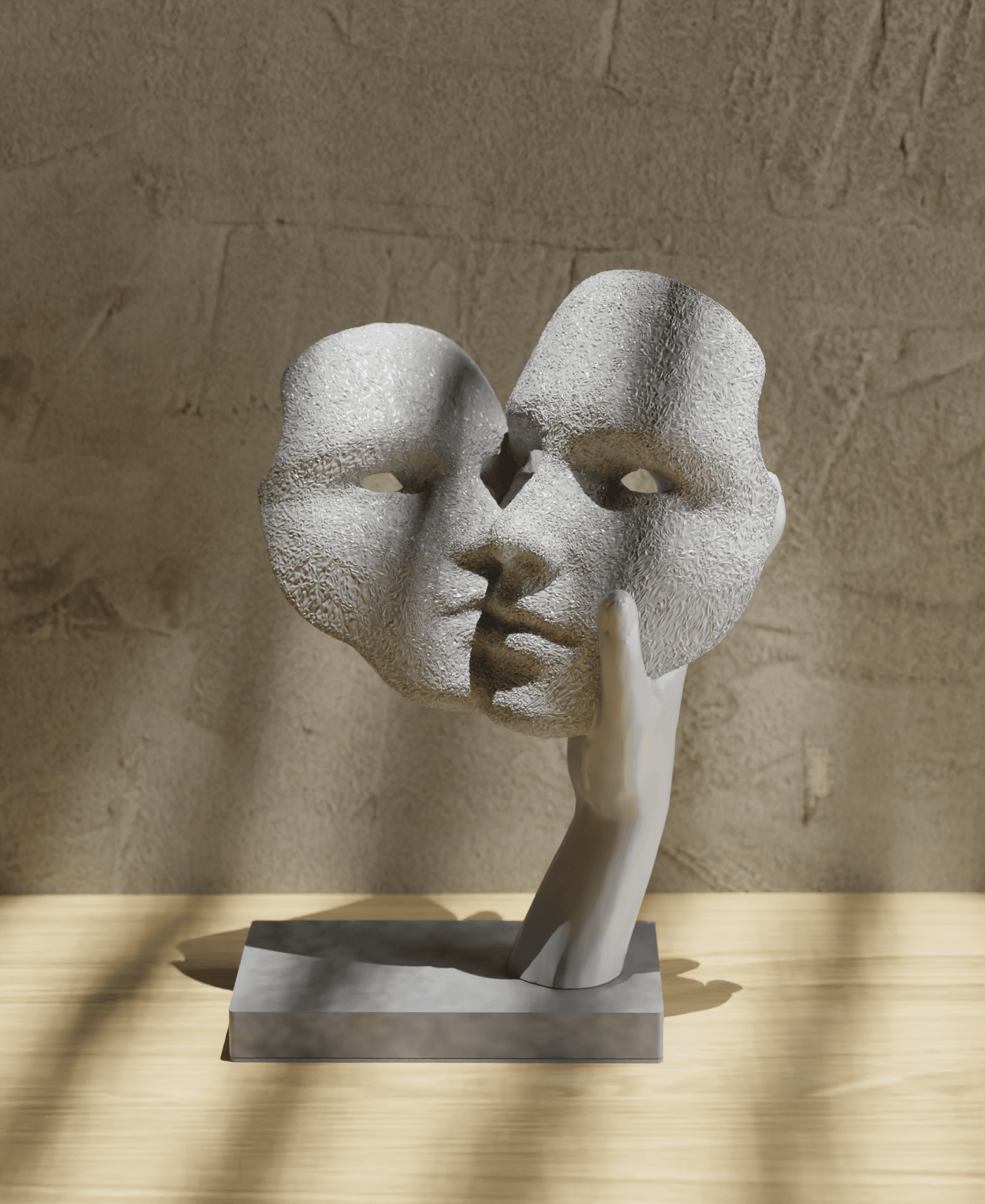 NOfaces minimal Led Lamp 3d model
