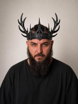 Gothic Antlers Crown 3d model