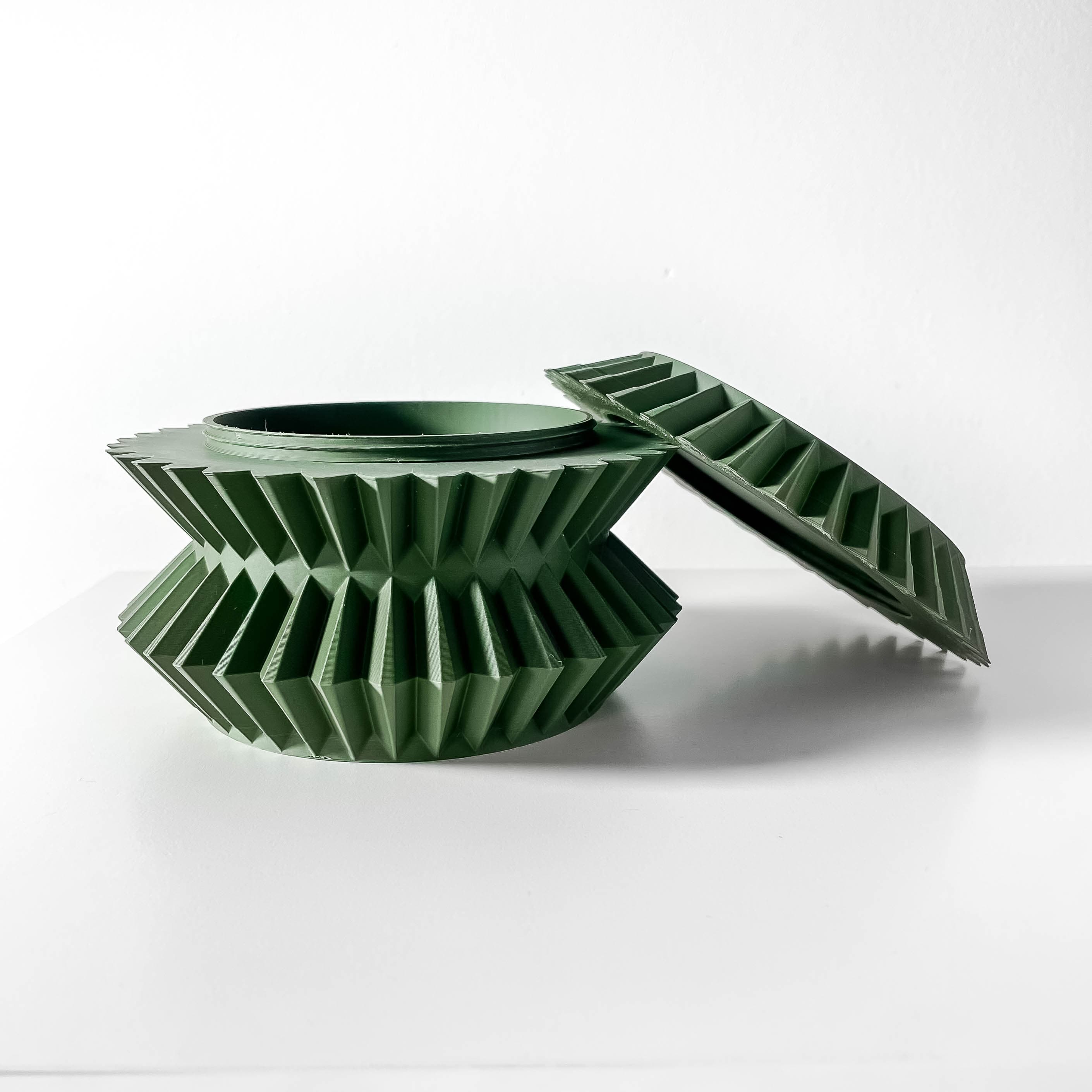 The Kisa Storage Container | Desk Organizer and Misc Holder | Modern Office and Home Decor 3d model