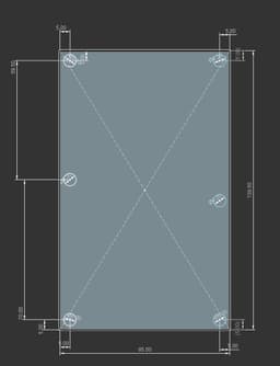 Floyd Rose Trem Cavity Cover 3d model