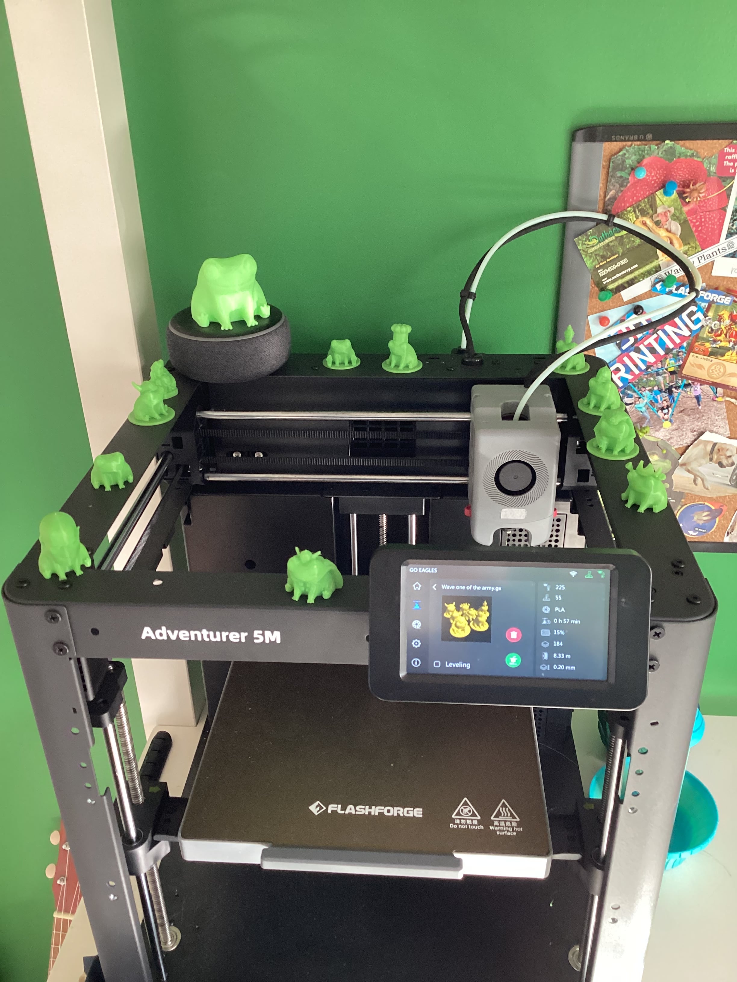 I have (begun) an army. They watch as more are being created. I am now addicted to printing them. I WILL PRINT EVERY MODEL.