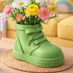 SNEAKER SHOE HOLDER PLANTER 3d model