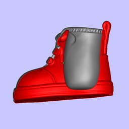 SNEAKER SHOE HOLDER PLANTER 3d model