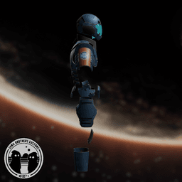 Deadspace Officer Armor 3d model