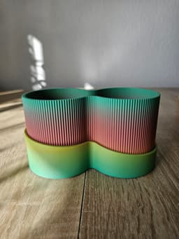Planter - DoubleCylinder Version 3d model