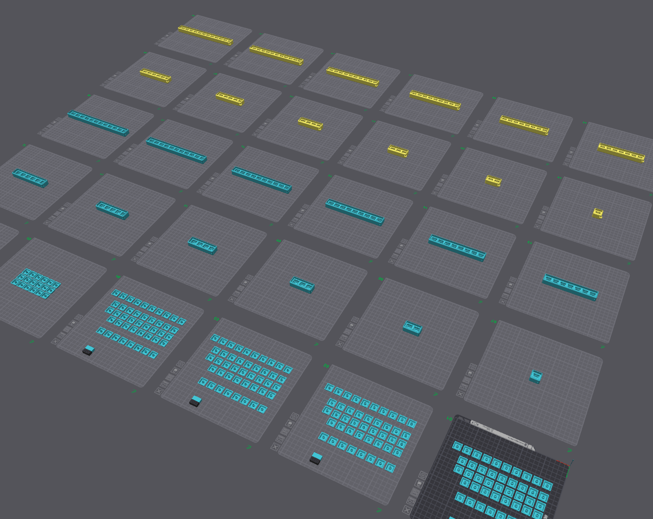 Wordee Personalised Keycap name Fidgets 3d model