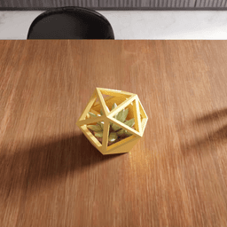 Geometric Icosahedron Cage Planter 3d model