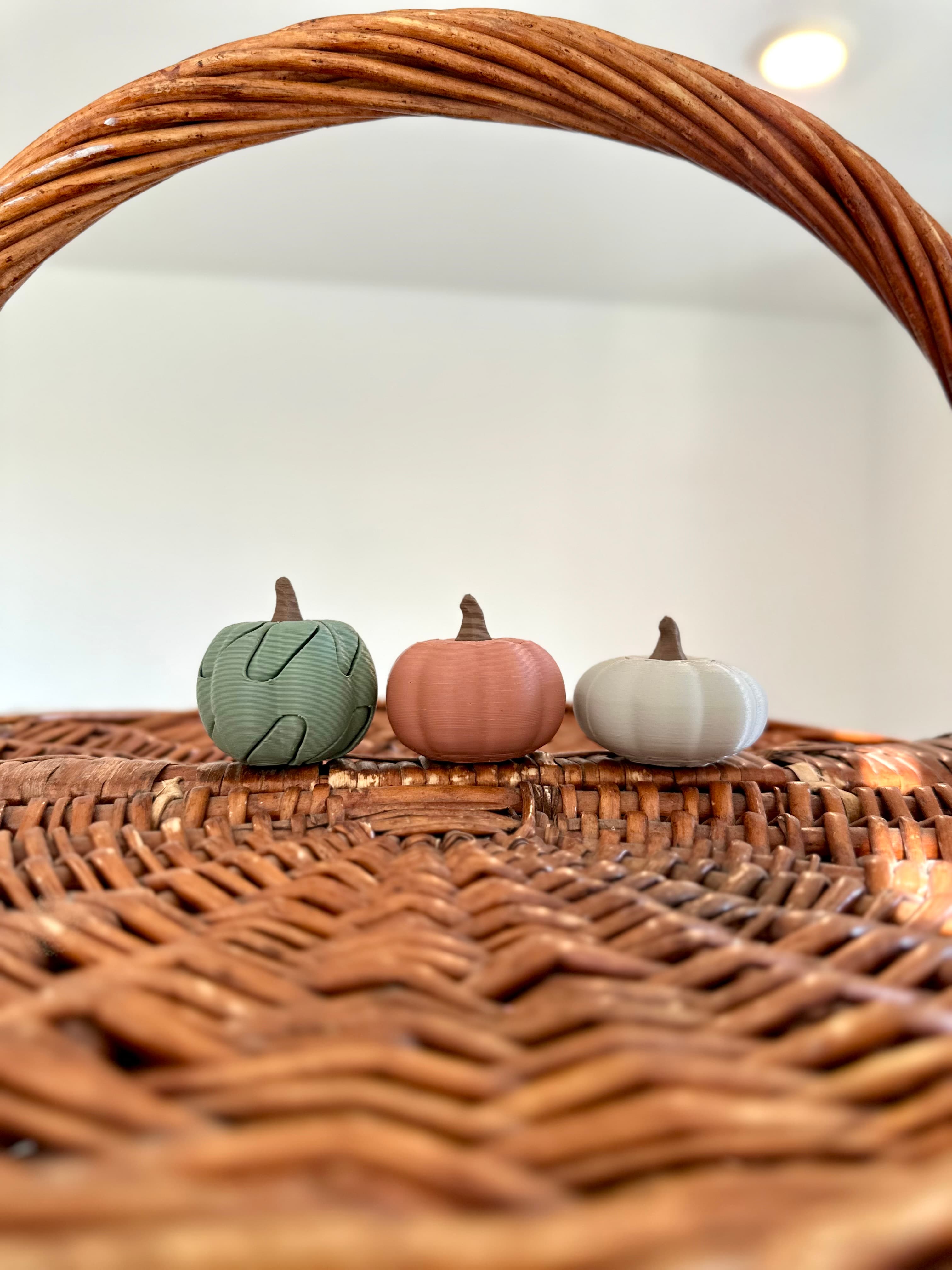 These printed great on my mini! I used adaptive layer hight and I think they turned out awesome. The only issue I had was with the pass through pumpkin not adhering to my bed well so I added a brim and glue and it worked great that way.
