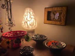 MOREL TABLE LAMP (3D SCANNED MUSHROOM) 3d model