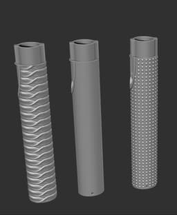Ronin lightsaber - functional 3d model