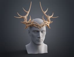 Crown of Thorns - Fantasy Headpiece 3d model