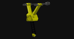 Yellow Space Ranger Star Slinger 3d model