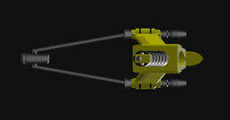 Yellow Space Ranger Star Slinger 3d model
