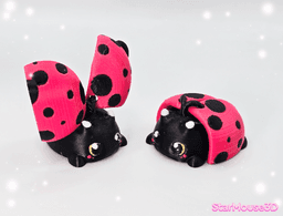 Tiny Flexi Ladybug 3d model