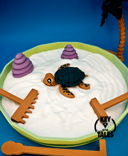 The Zen Garden: Turtle Island 3d model
