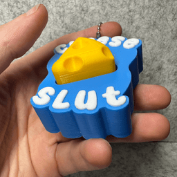 Cheese lover clicker 3d model