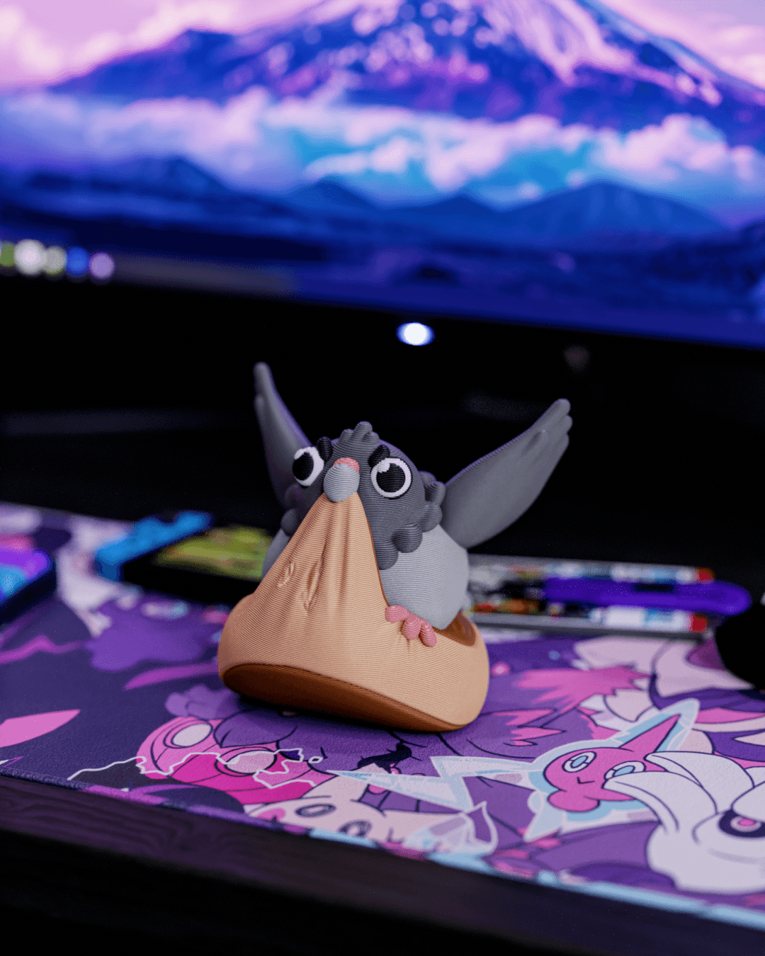 chunky pigeon 3d model