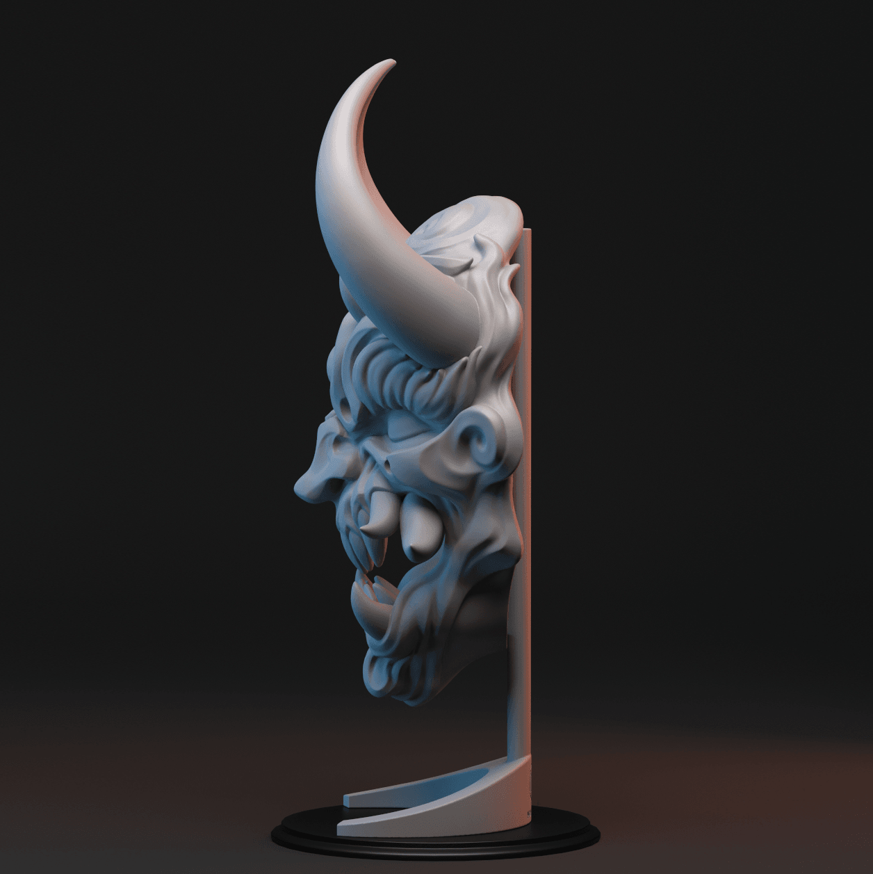 Oni Mask 3d model