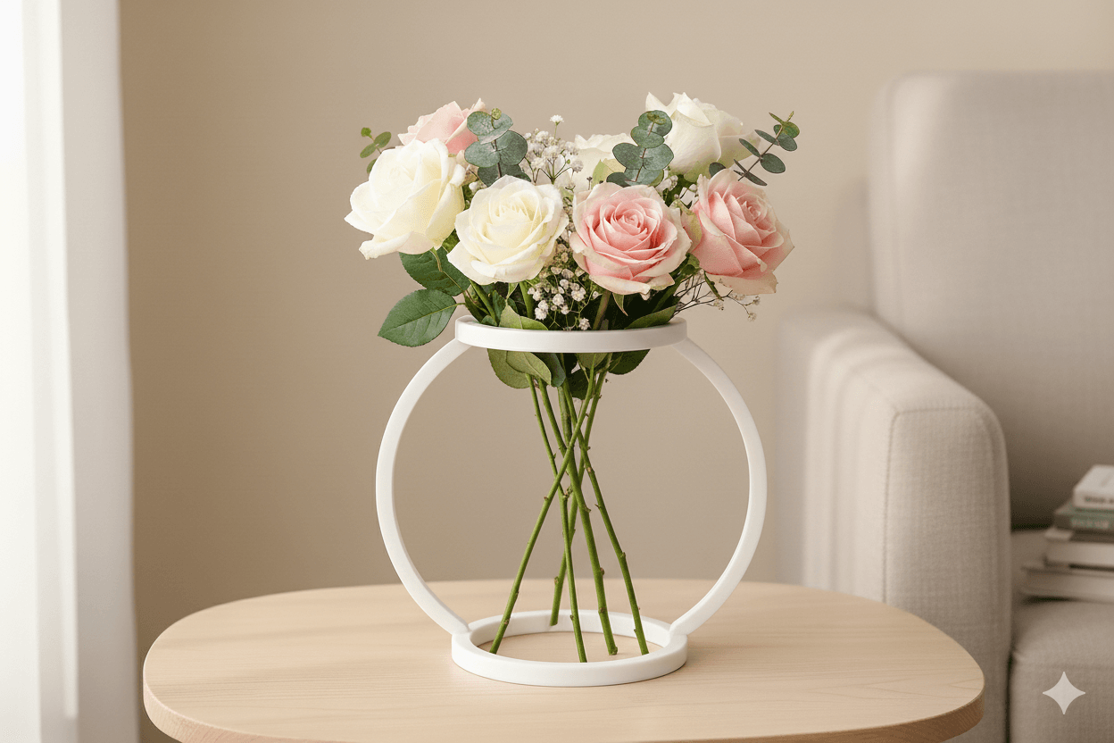 MODERN VASE FOR HOME - T SHAPE 3d model
