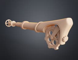 Ekko Mace - Arcane 3d model