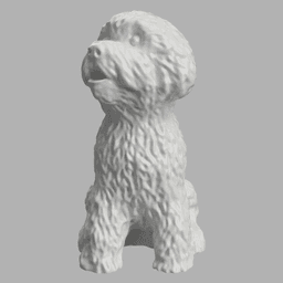 Bichon Dog 3d model
