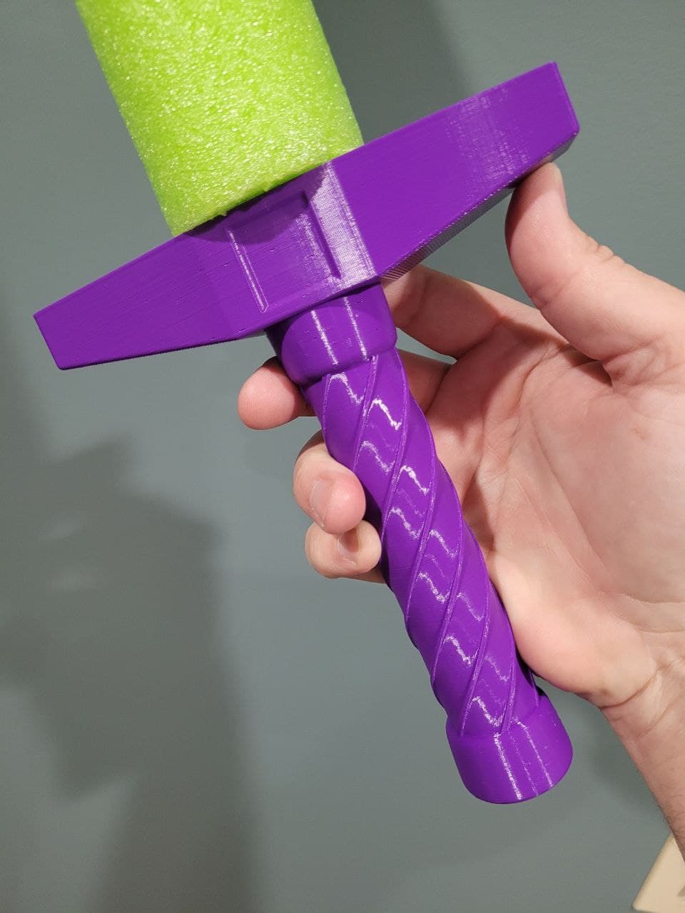 Pool Noodle Sword - Twisted Royalty 3d model
