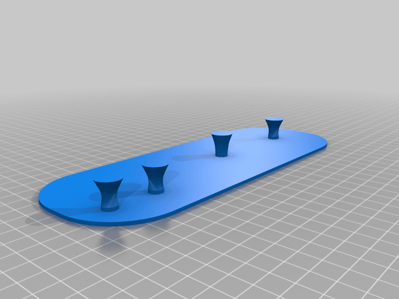 Caliper Wall Mount 3d model