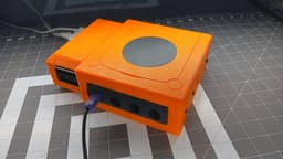 Homebrew Wii GameCube Case 3d model