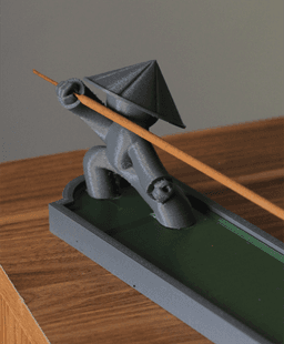 Samurai - Incense Holder 3d model