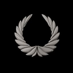 Silver Wing Necklace 3d model