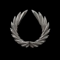 Silver Wing Necklace 3d model