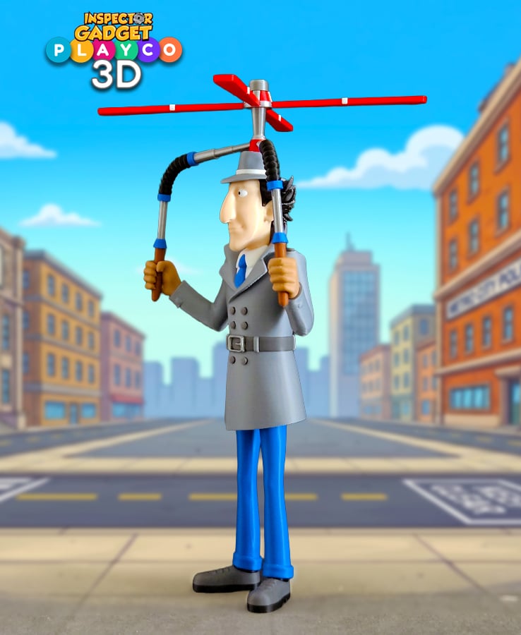 Inspector Gadget 3d model
