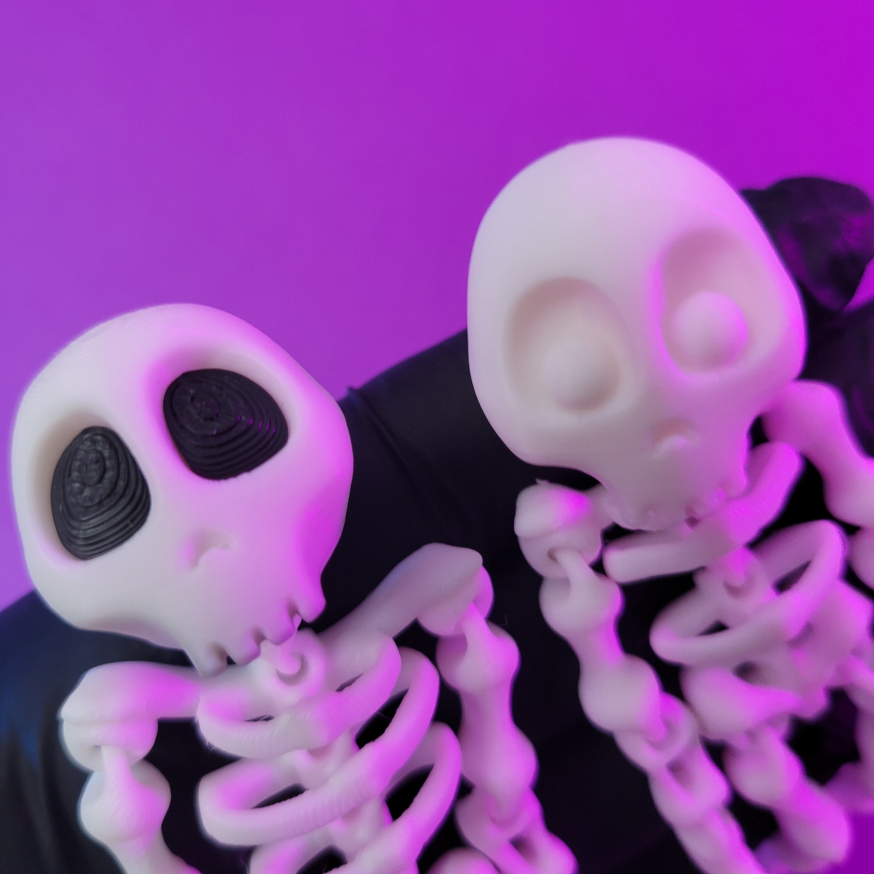 ClinkerBone - Halloween flexi skeleton 3d model
