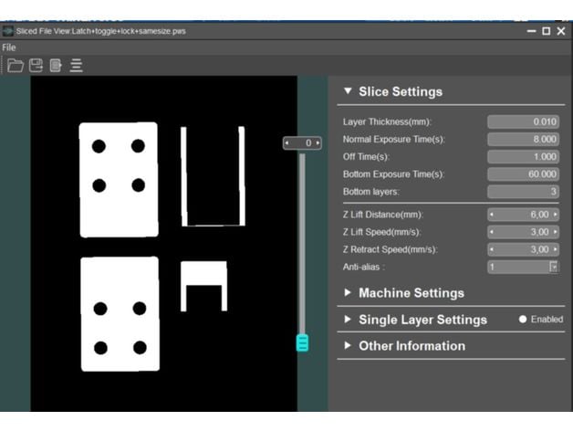 Latch+toggle+lock+samesize 3d model