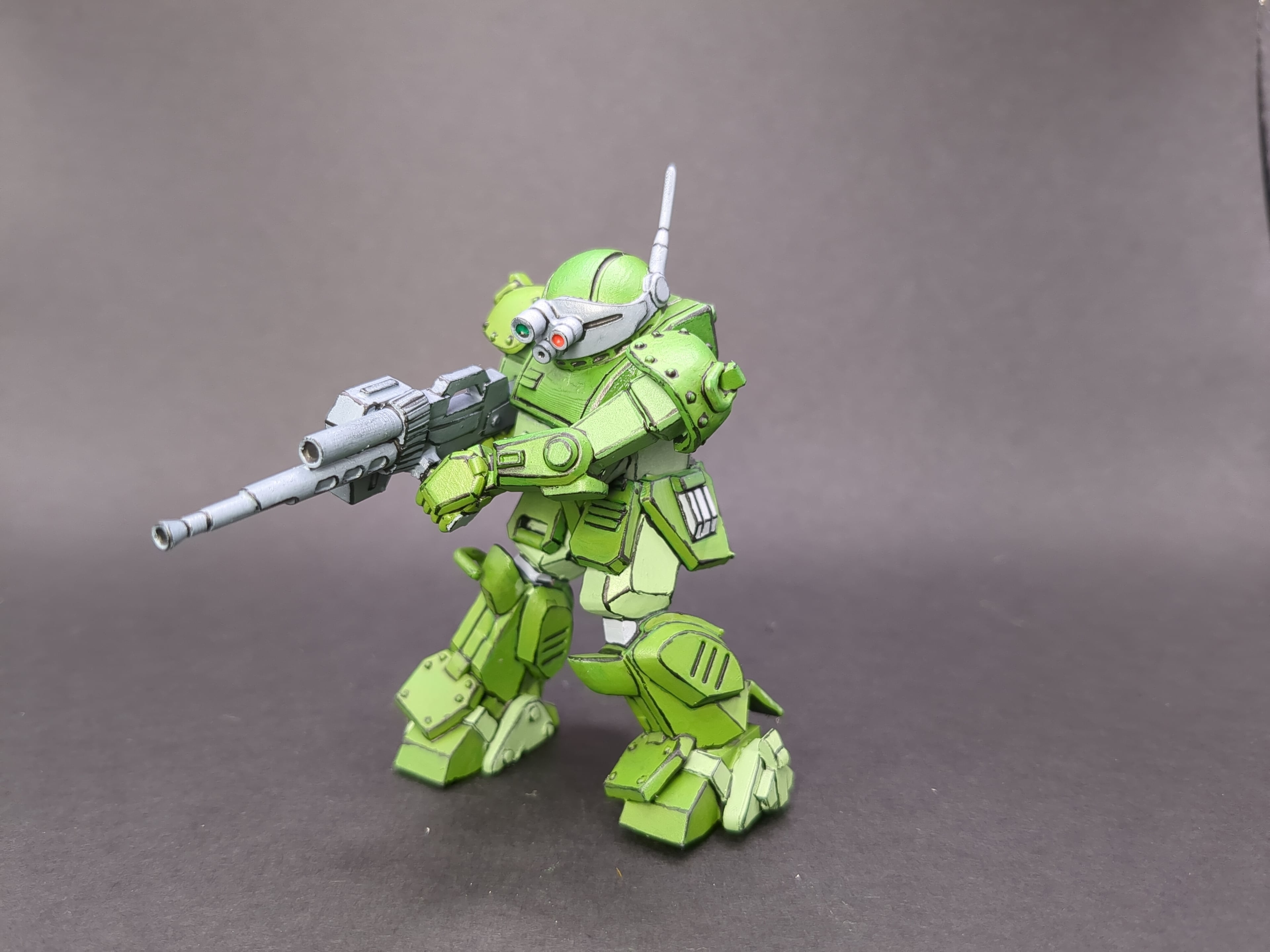 Scopedog Mecha Miniatures Bundle 3d model