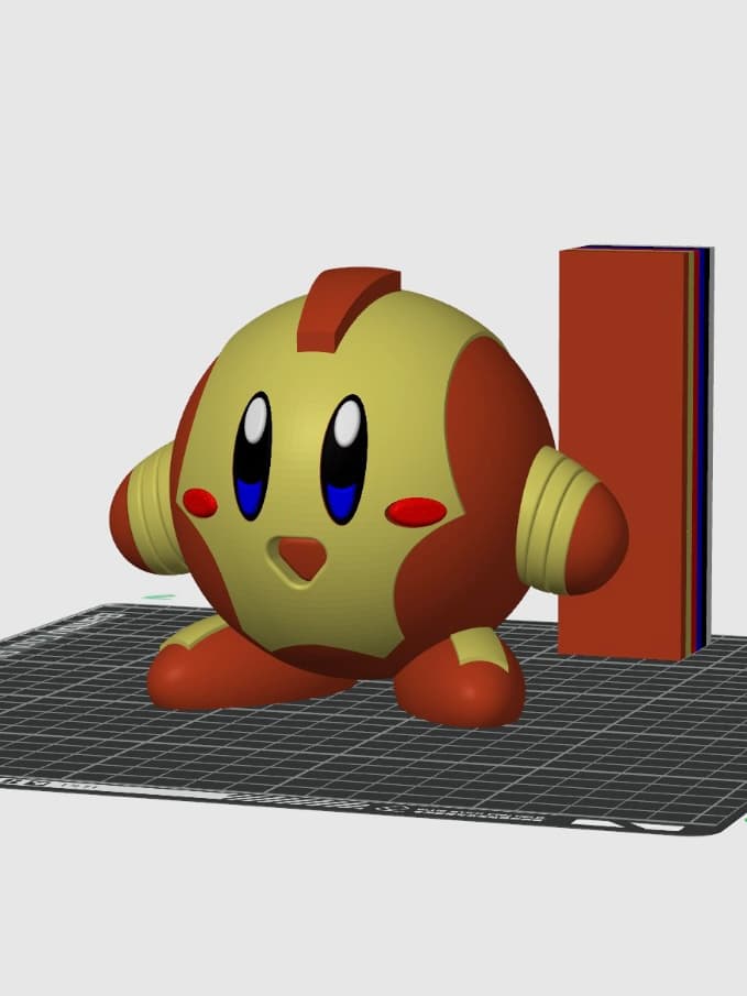 iron kirby 3mf 3d model