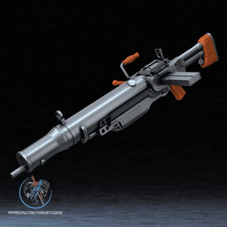 Assault Rifle 3D Printer STL File 3d model