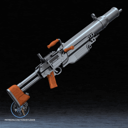 Assault Rifle 3D Printer STL File 3d model